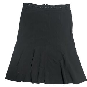 Limite trumpet style black skirt shaping stretch M